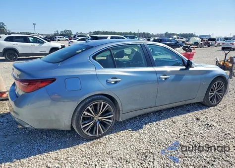 2018 Infiniti Q50 Luxe z USA, uszkodzony, nr VIN JN1EV7AP2JM362226